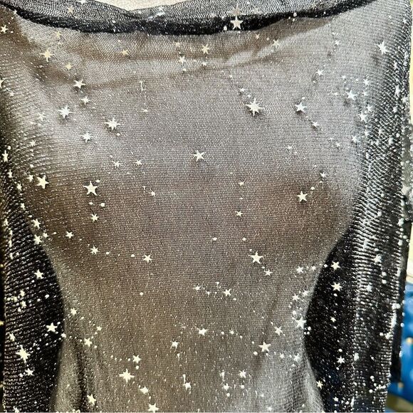 Constellation Sheer Top One Size Fits All - Picture 3 of 12